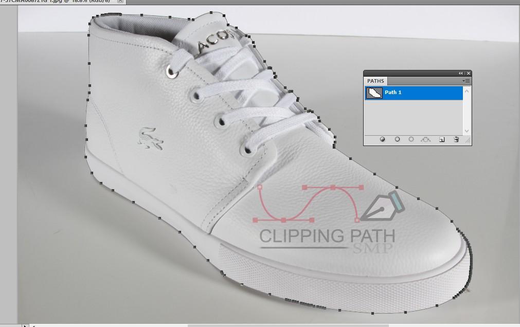 clipping path done